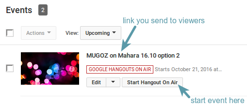 hangout link